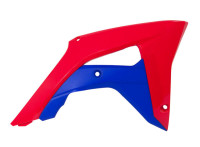 Spoilery chladiče HONDA, RTECH (červeno-modré)
