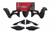 Sada plastů HONDA, RTECH (černá, 6 dílů)