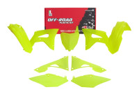 Sada plastů HONDA, RTECH (neon žlutá, 6 dílů)