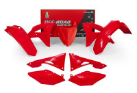 Sada plastů HONDA, RTECH (červená, 6 dílů)