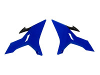 Spoilery chladiče YAMAHA, RTECH (modro-černé, pár)