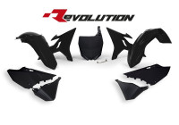 Sada plastů YAMAHA, RTECH (černá, 6 dílů)