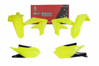 Sada plastů YAMAHA, RTECH (neon žlutá, 4 díly)