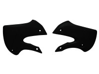 Spoilery chladiče KAWASAKI/SUZUKI, RTECH (černé, pár)