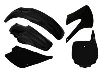 Sada plastů KAWASAKI, RTECH (černá, 5 dílů)