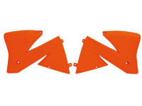 Spoilery chladiče KTM, RTECH (oranžové, pár)
