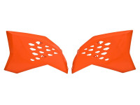 Spoilery chladiče KTM, RTECH (oranžové, pár)