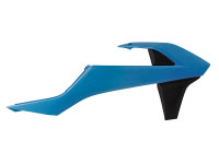 Spoilery chladiče KTM, RTECH (světle modro-černé, pár)