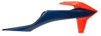 Spoilery chladiče KTM, RTECH (modro-oranžové, pár)