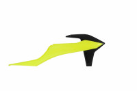 Spoilery chladiče KTM, RTECH (neon žluto-černé, pár)