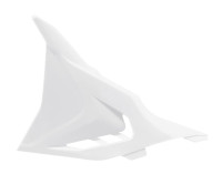 Boční kryt vzduchového filtru levý KTM, RTECH (bílý, s průduchy)