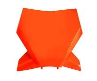 čelní číslová tabulka KTM, RTECH (neon oranžová)