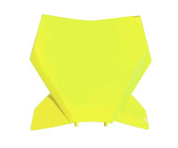 čelní číslová tabulka KTM, RTECH (neon žlutá)