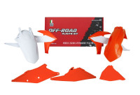 Sada plastů KTM, RTECH (oranžovo-bílá, 5 dílů)