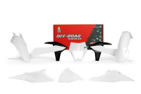 Sada plastů KTM, RTECH (bílo-černá, 6 dílů)