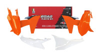 Sada plastů KTM, RTECH (oranžovo-černo-bílá, 5 dílů)