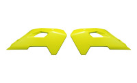 Spoilery chladiče HUSQVARNA, RTECH (žluté, pár)