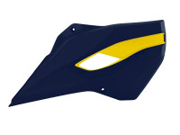 Spoilery chladiče HUSQVARNA, RTECH (modro-žluté, pár)