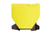 čelní číslová tabulka HUSQVARNA, RTECH (žluto-černá)