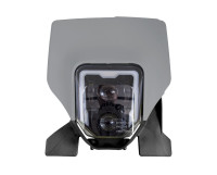 Přední maska vč. LED světla HUSQVARNA, RTECH (šedo-černá)