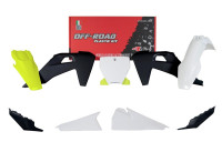 Sada plastů HUSQVARNA, RTECH (bílo-černo-žlutá, 6 dílů)