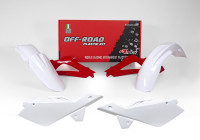 Sada plastů HUSQVARNA, RTECH (bílo-červená, 5 dílů)