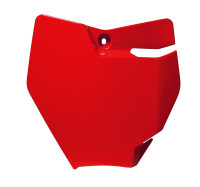 čelní číslová tabulka GAS GAS, RTECH (červená)