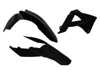 Sada plastů GAS GAS, RTECH (černá, 3 díly)