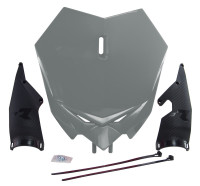 čelní číslová tabulka BETA, RTECH (šedá)