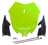 čelní číslová tabulka BETA, RTECH (neon žlutá)