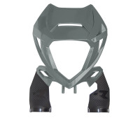 Přední maska BETA, RTECH (šedá)