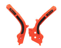 Protektory rámu KTM, RTECH (sada, oranžovo-černé)