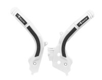 Protektory rámu KTM/HUSQVARNA/GAS GAS, RTECH (sada, bílo-černé)