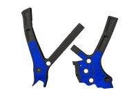 Protektory rámu YAMAHA, RTECH (sada, černo-modré)