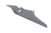 Boční panely HONDA, RTECH (šedé)