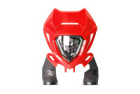 Přední maska s LED světlem BETA, RTECH (červená)