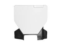 Přední číslová tabulka (s nápisem RTECH) HUSQVARNA, RTECH (bílá, černá)