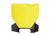 Přední číslová tabulka (s nápisem RTECH) HUSQVARNA, RTECH (Husqv. lemon žlutá černá)