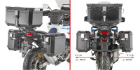 KLOS1178CAM nosič bočních kufrů HONDA CRF 1100 L Africa Twin / Adventure Sports (20-25)