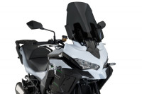 Plexi štít PUIG TOURING 9421F tmavá kouřová pro Kawasaki Versys 650 2017-2021, Versys 1000 2017-2024 	