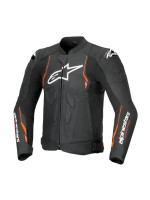 Bunda DUSK AIRFLOW, ALPINESTARS (černá/červená fluo) 2026