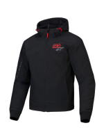 Bunda RADIUM TECH HOODIE MM93 kolekce, ALPINESTARS (černá/červená/šedá) 2026