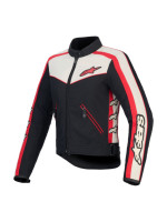Bunda STELLA T-DYNO WATER RESISTANT, ALPINESTARS, dámská (černá/béžová/červená) 2026