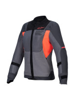 Bunda STELLA ST-2 AIR, ALPINESTARS, dámská (šedá/tmavě šedá/korálová fluo) 2026