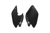 Boční číslové tabulky HONDA, RTECH (černé)