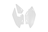 Boční číslové tabulky HONDA, RTECH (bílé)