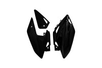 Boční číslové tabulky HONDA, RTECH (černé)