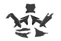 Sada plastů 6 dílů KTM, RTECH (černá)