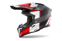 Přilba AVIATOR 3 Monarch, AIROH (šedá/červená matná) 2026