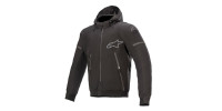 Bunda SEKTOR 2 TECH HOODIE, ALPINESTARS (černá) 2026